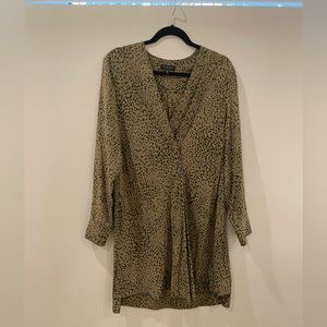 Leopard Rag & Bone shirt dress